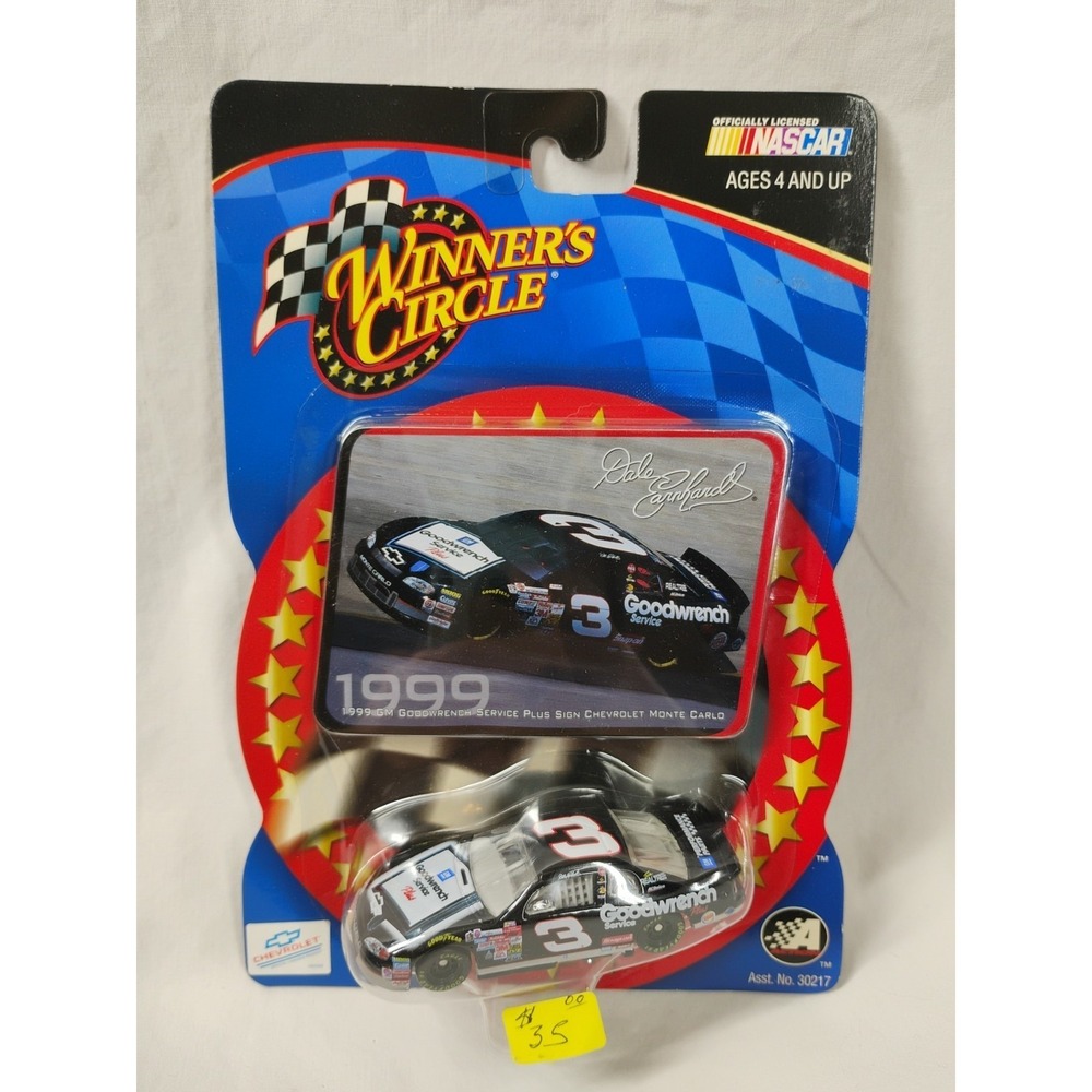 Nascar Winners Circle 1999 Dale Earnhardt Goodwrench Service Plus Sign 1:64